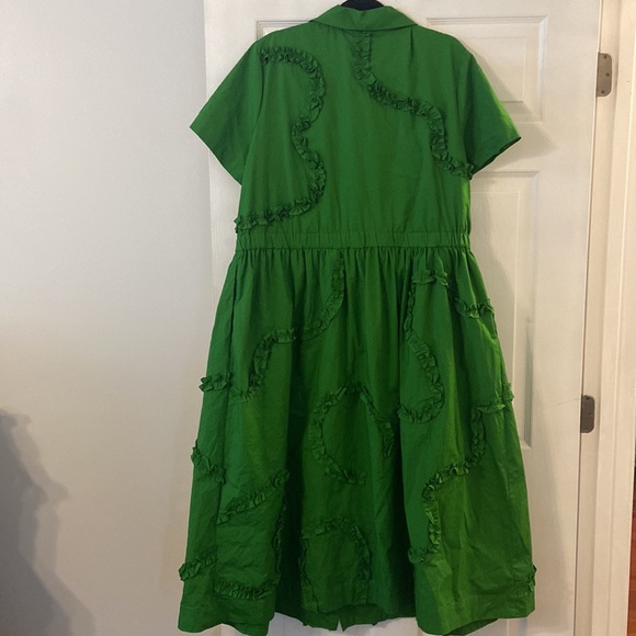 Kate Spade Vibrant Green Maxi Dress size XXL brand new with tag length 50” - Picture 7 of 12